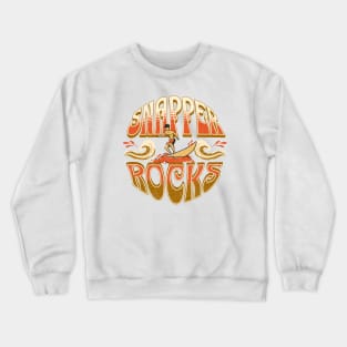 Snapper Rocks, Queensland Australia Distressed Vintage Graphic Crewneck Sweatshirt